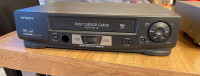 Hitachi VHS player with remote 