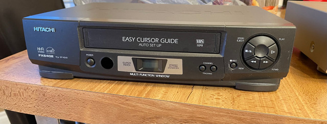 Hitachi VHS player with remote  in Video & TV Accessories in Edmonton