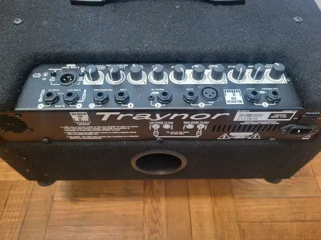 TRAYNOR BLOCK 10 200 WATT AMP63235120727939123