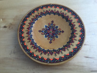 ROMANIAN ** WOODEN WALL HANGING PLATE