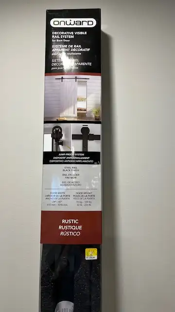 Steel Rail System for Sliding Door - Brand New, View more