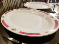 Vintage Oriental Dinner Plates