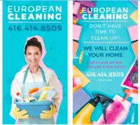 ✨European Residential Cleaning Lady✨