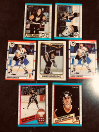 Mario Lemieux - 7 Different Hockey Cards