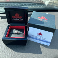 Glacier Fire 0.50CTW Engagement Ring Size 4.25