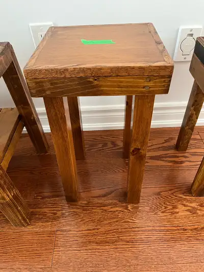 Solid wood decorative stools 35 each., View more