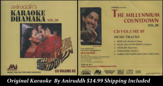 Bollywood KARAOKE CD in Garage Sales in Mississauga / Peel Region - Image 4