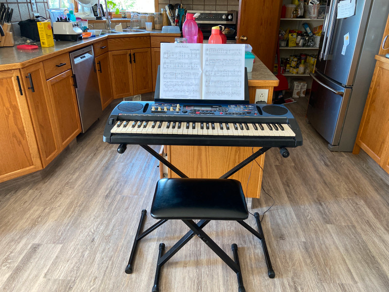 Used, Yamaha DJX electric keyboard for sale  