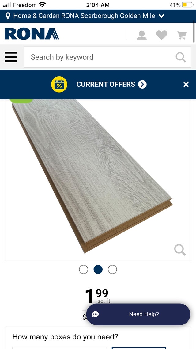 Used beautiful laminate flooring Floors & Walls City of Toronto