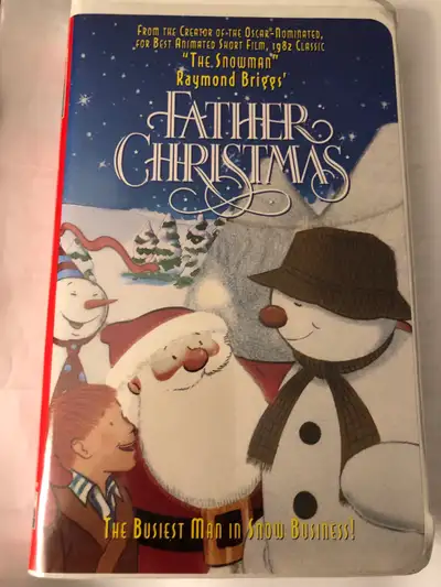 Father Christmas VHS tape $15, collector, used Mississauga