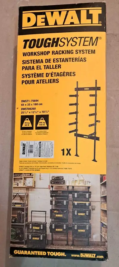 Dewalt tough system rack, View more