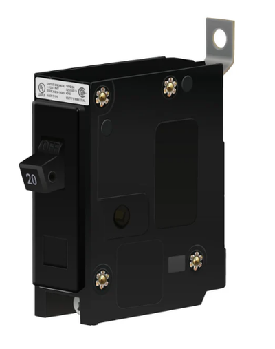 Cutler-Hammer BAB1020 Circuit Breaker 20A 120V 1 pole Bolt-on, View more