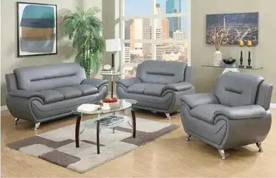 Air Leather Sofa Set (3+2+1), View more