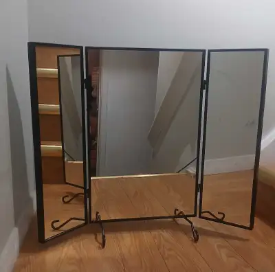 ikea 3-way desk/wall Mirror(80×65cm), View more