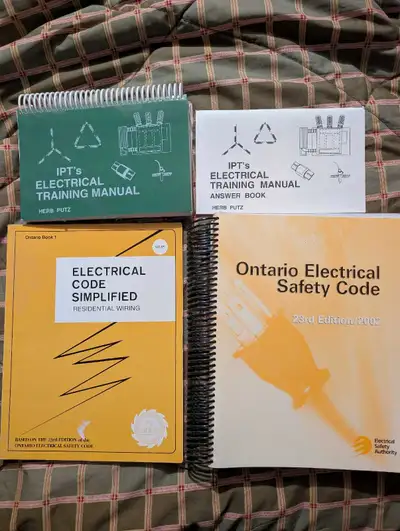 Electrical Training Manuals and Ontario Safety Code Set, View more