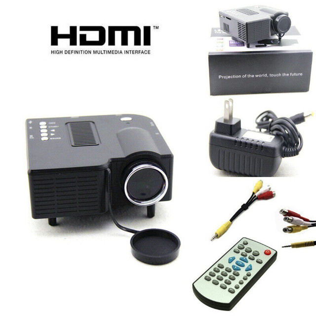 ▼ Mini LED Projecteur Portable Projector HD LED HDMI VGA USB dans Autre  à Longueuil/Rive Sud - Image 2