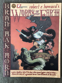Worms of the Earth Robert E Howard Bran Mak Morn Graphic Novel