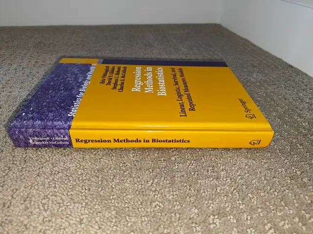 Regression Methods in Biostatistics Vittinghoff Glidden Shiboski ...