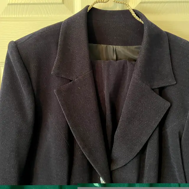 Navy Blue Designer Tailor-Made One-Of-A-Kind Women's Pant Suit! in Women's - Other in Calgary - Image 3
