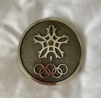 Calgary ‘88 Olympics Licensed belt buckle (1979) $75 , View more