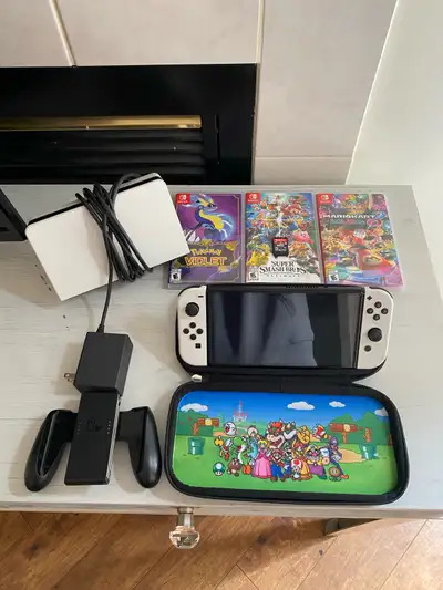 Nintendo switch Oled bundle, View more