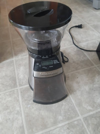 stainless steel blade coffee grinder, excellent condition.