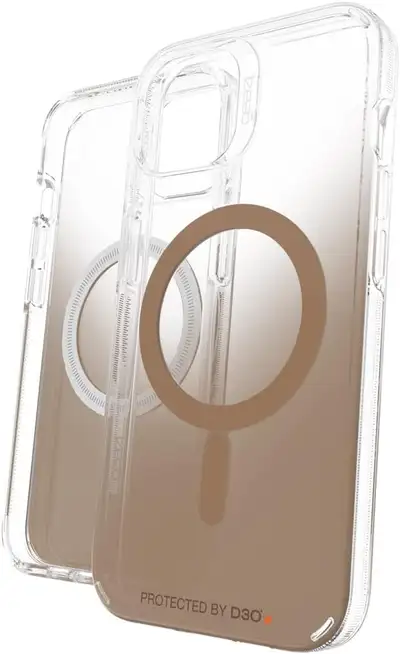 Apple iPhone 13 MagSafe Compatible Case - Fades Clear to Brown, View more