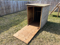 Snowblower box / Tool shed