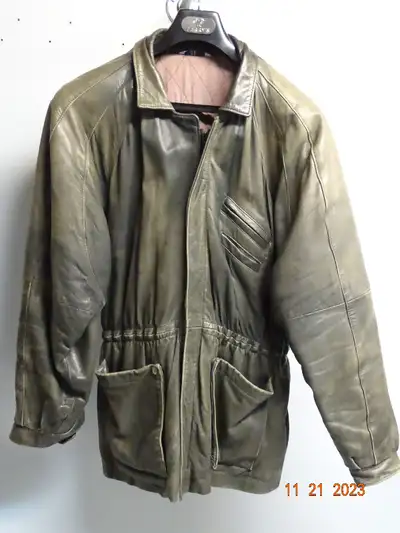 HARRY ROSEN LEATHER JACKET, View more