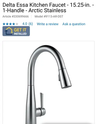 BEAUTIFUL NEW DELTA FAUCET , View more