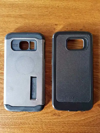 Samsung s6 cases. $3 for both. Porch pickup in Oshawa, View more