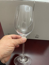 Crystal Wine Glasses MIB