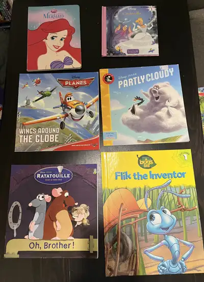 Disney Pixar Children's 6 Books Lot, View more