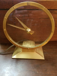 1960s mcm Jefferson golden hour clock