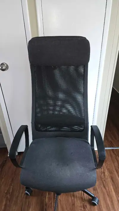Basically never used IKEA Markus Office chair. Purchased late last year and it didn't agree with me...
