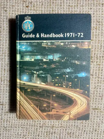1971 - 72 The Royal Automobile Club Guide and Handbook, View more