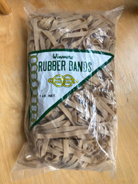 Rubber Bands - Size #64, 1 lb