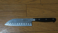 $30 Calphalon 5" blade Santoku chef knife forged stainless steel