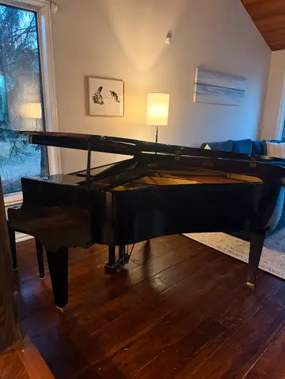  Kawai GE-30 Baby Grand Piano – Ebony Polish – Tuned + Bench, View more