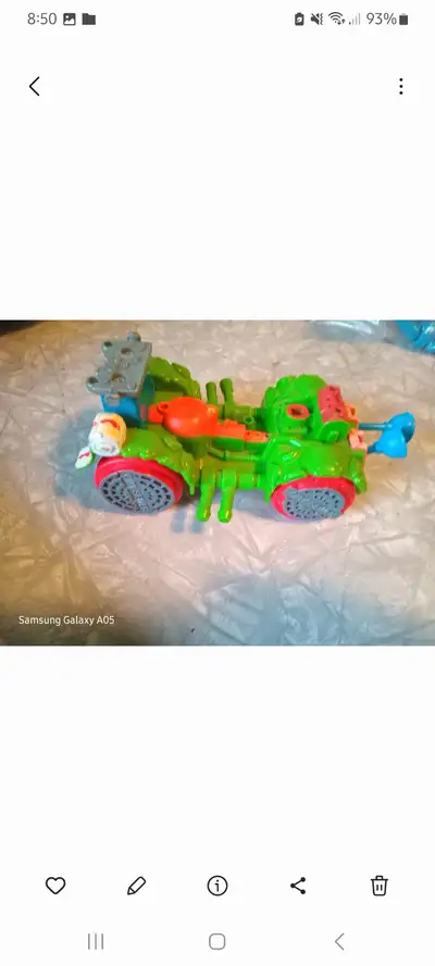 1990 tmnt teenage mutant ninja turtles toilet taxi, View more