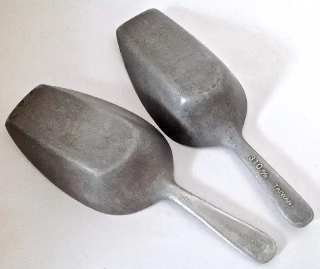 Antiquity. Collection. Large iron spice shovels63417635993347124