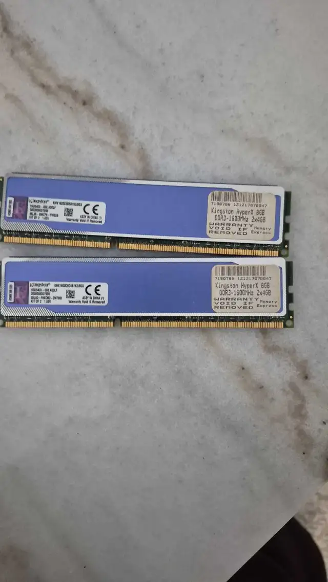 DDR3-1600Mgz hyperx blu in Desktop Computers in Edmonton - Image 3