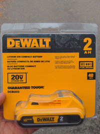 Brand New Sealed DeWalt 20V 2Ah battery