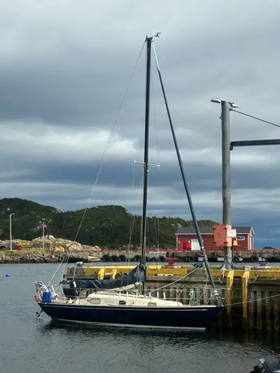Contessa 26 for sale Currently dry docked in Shelburne,Nova Scotia Sails in good shape. Comes with 9...