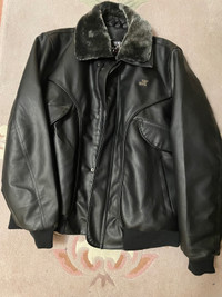 Brand new Original Genuine Leather Jacket Giorgio Armani #XL