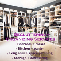 Home Decluttering + Organizing Services ❤️