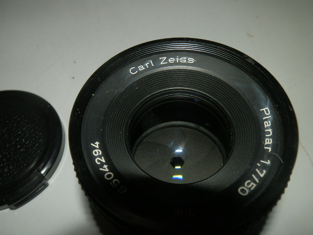 Contax Carl Zeiss Planar T* 50mm f/1.7 AEJ Lens Ex+3 C/Y Mount in Cameras & Camcorders in Dartmouth - Image 3