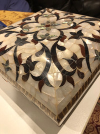 Syrian mosaic art box