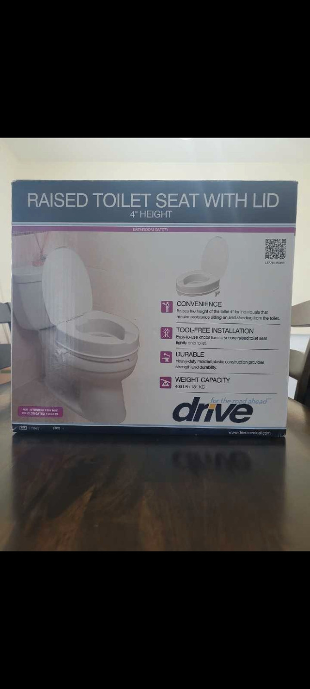 Raised Toilet Seat  in Health & Special Needs in Napanee