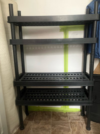 Shelving - Adjustable HD Resin with Four Shelves